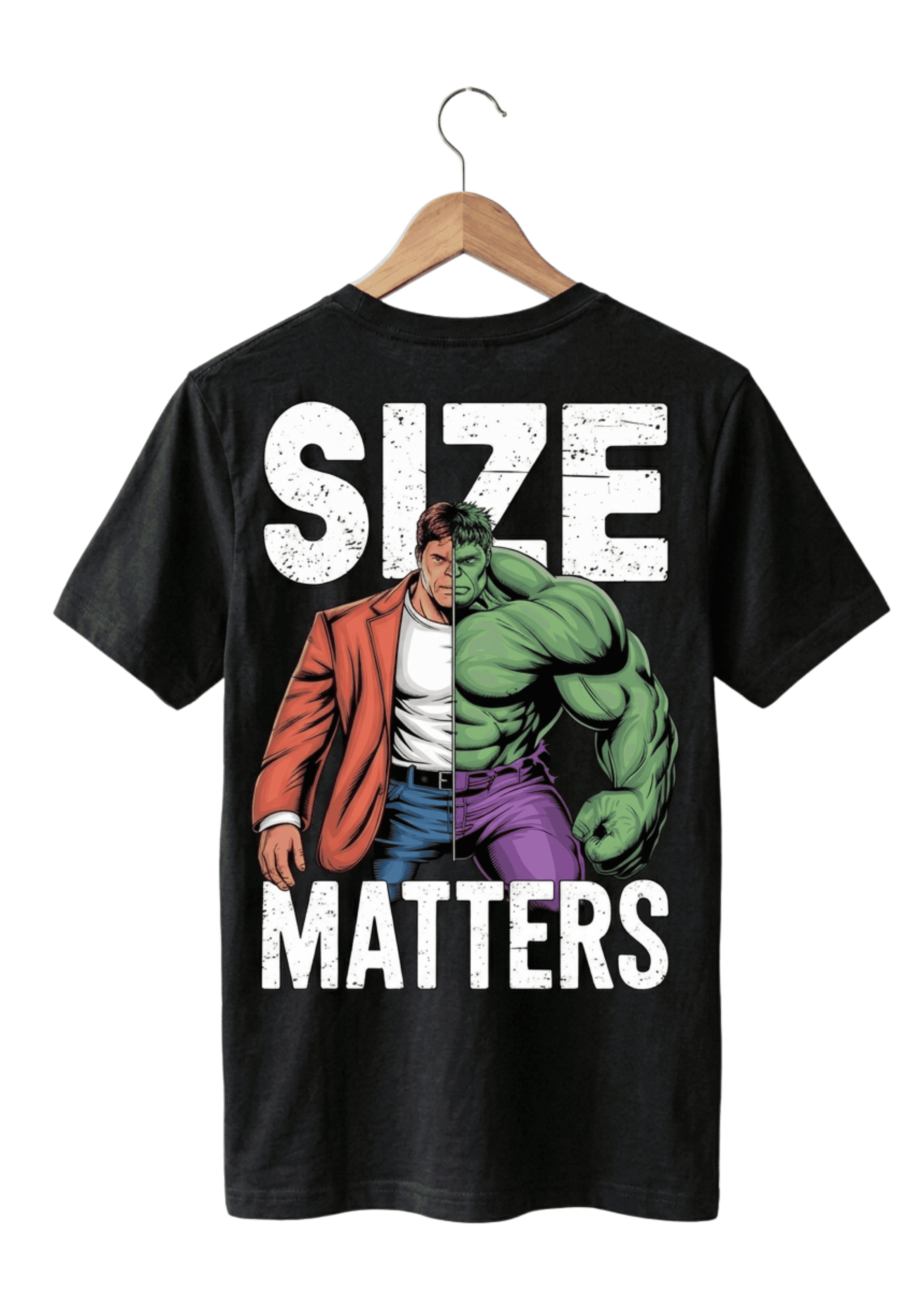 Hulk "Size Matters" Oversized French Terry T-Shirt