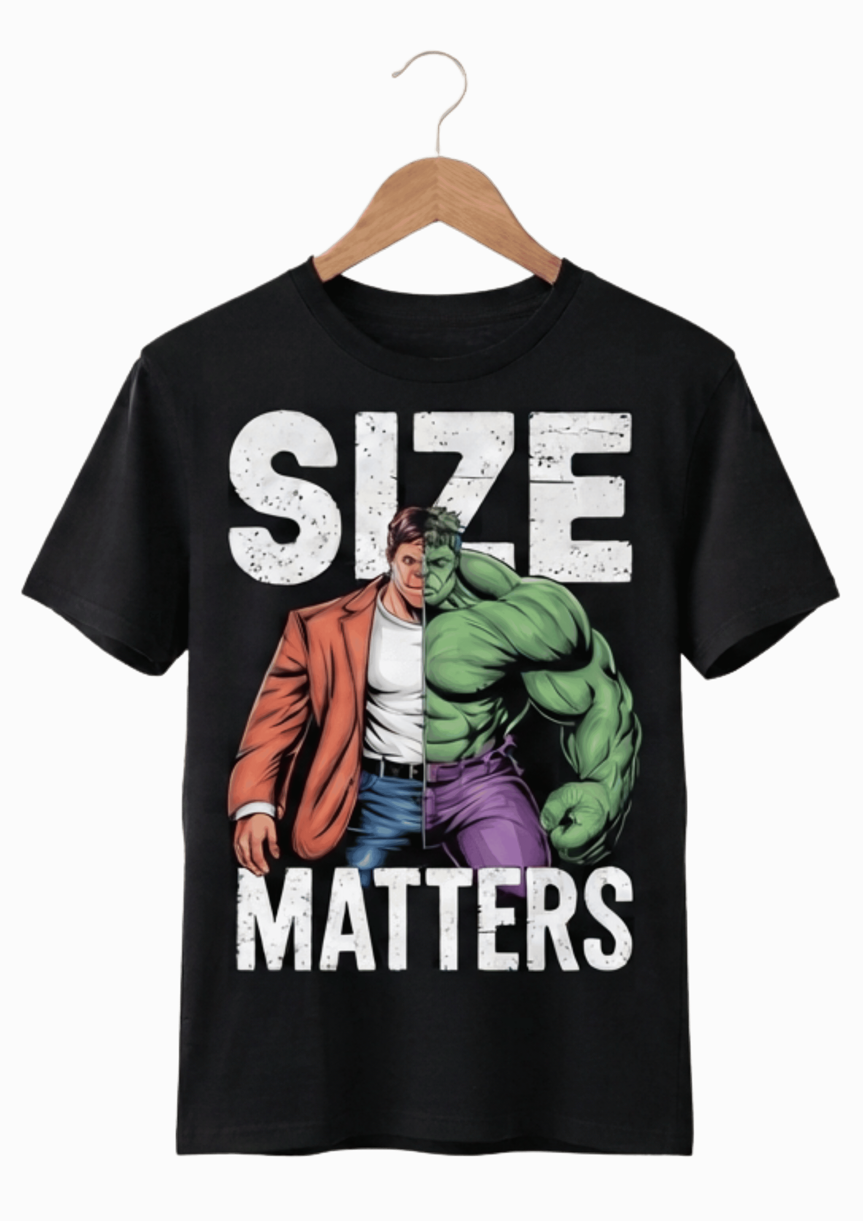 Hulk "Size Matters" Oversized French Terry T-Shirt