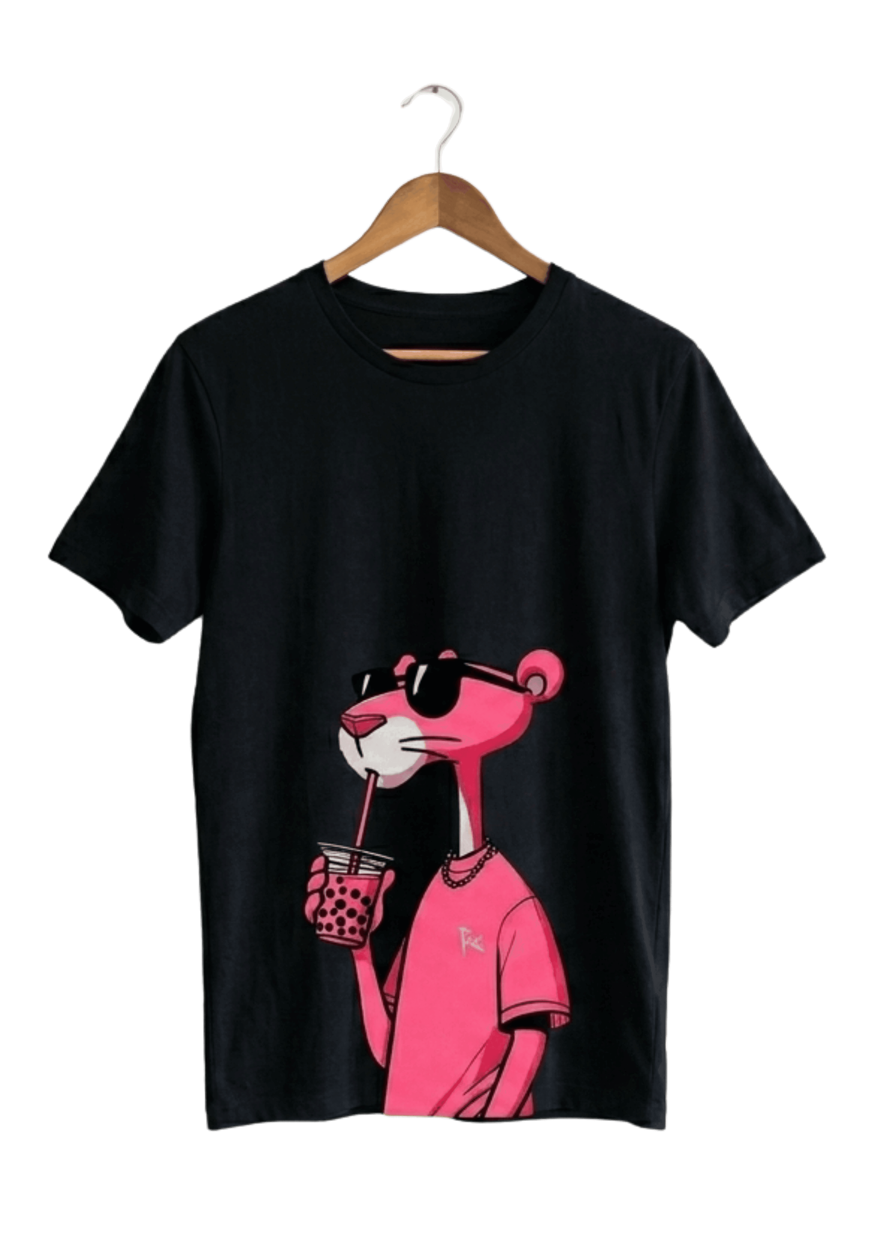 Pink Panther Oversized French Terry T-Shirt